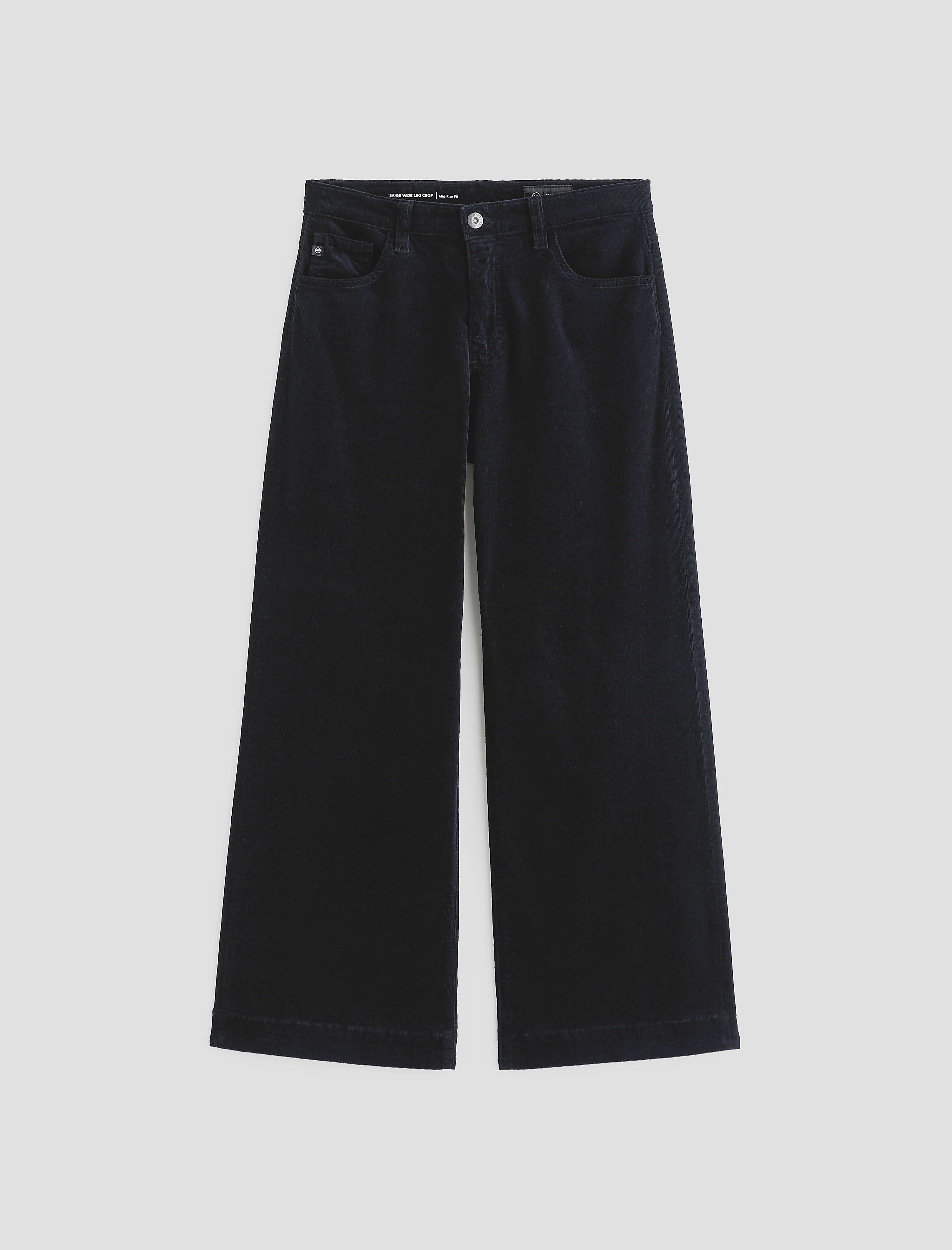 Saige Wide Leg Crop Corduroy Pant