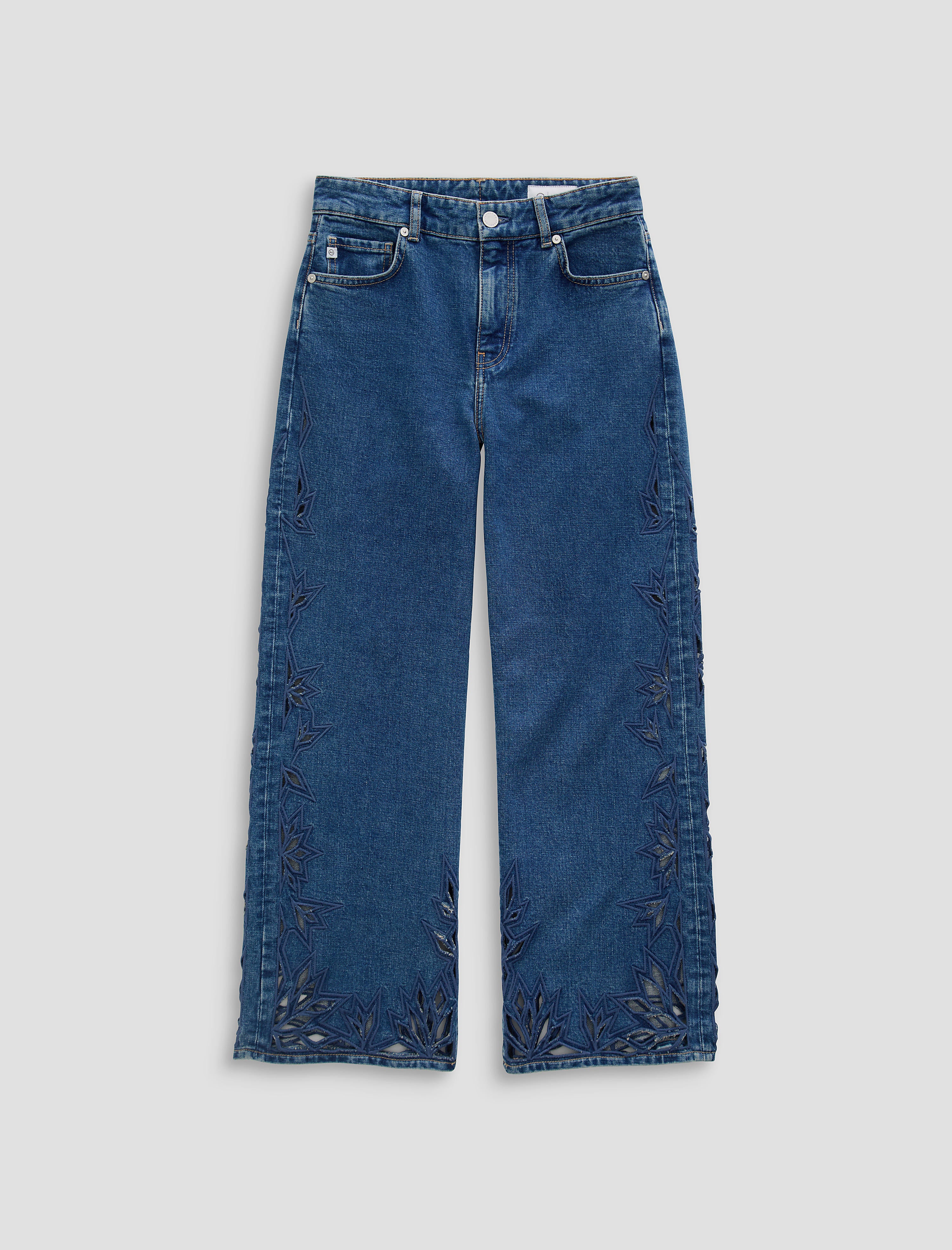 Saige Wide Leg Crop Jean