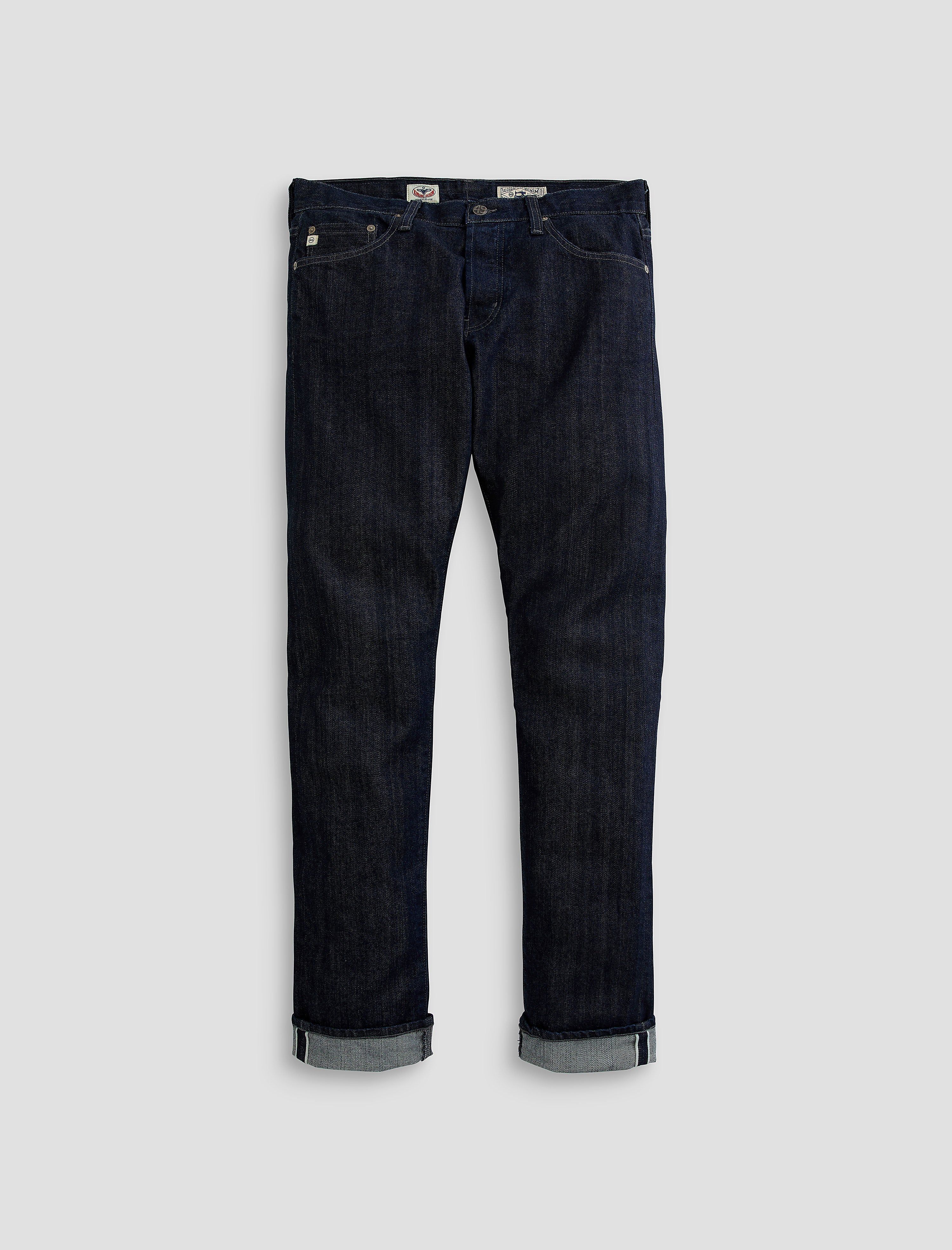 Tellis Selvage Cuffed Jean