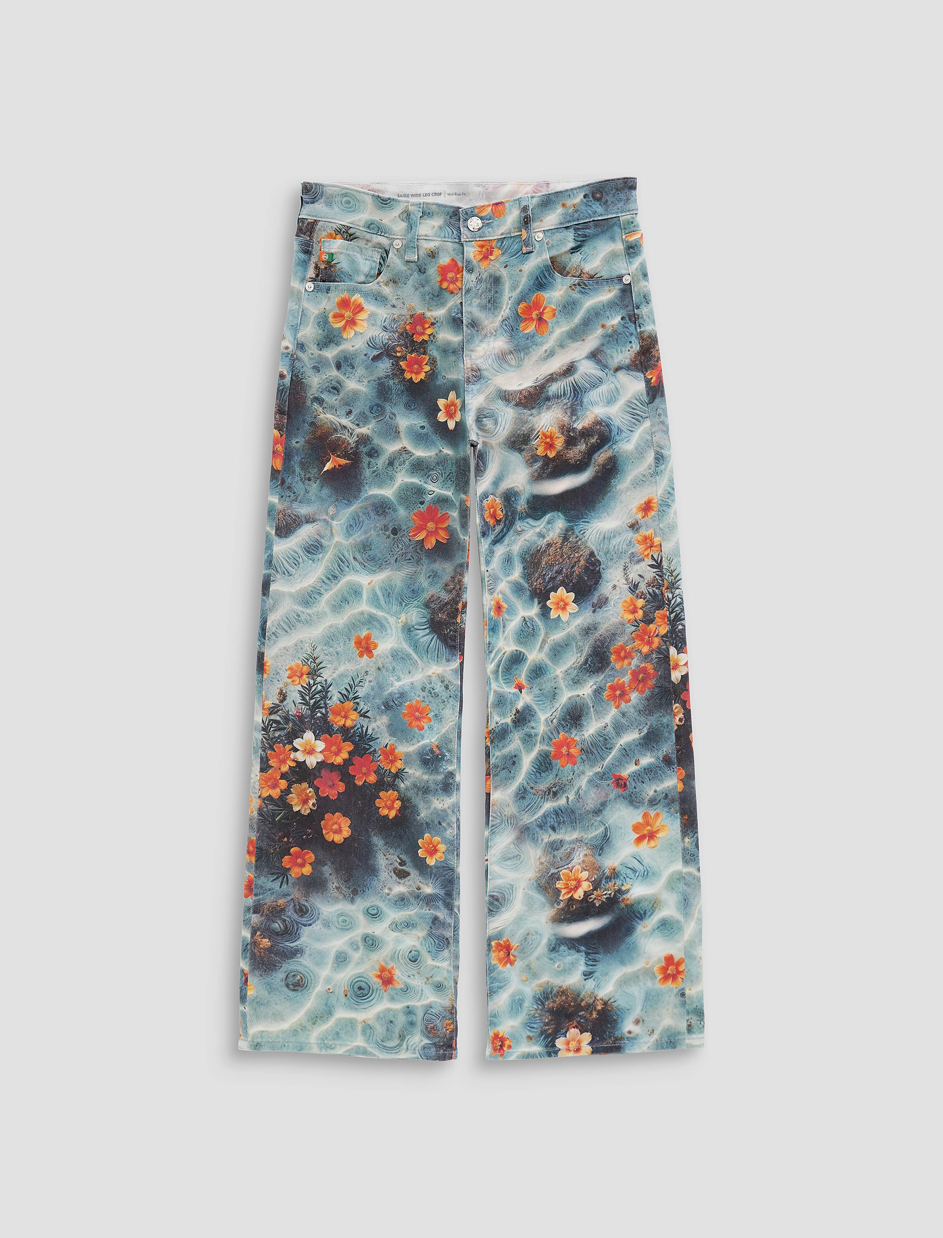 Saige Wide Leg Crop Jean