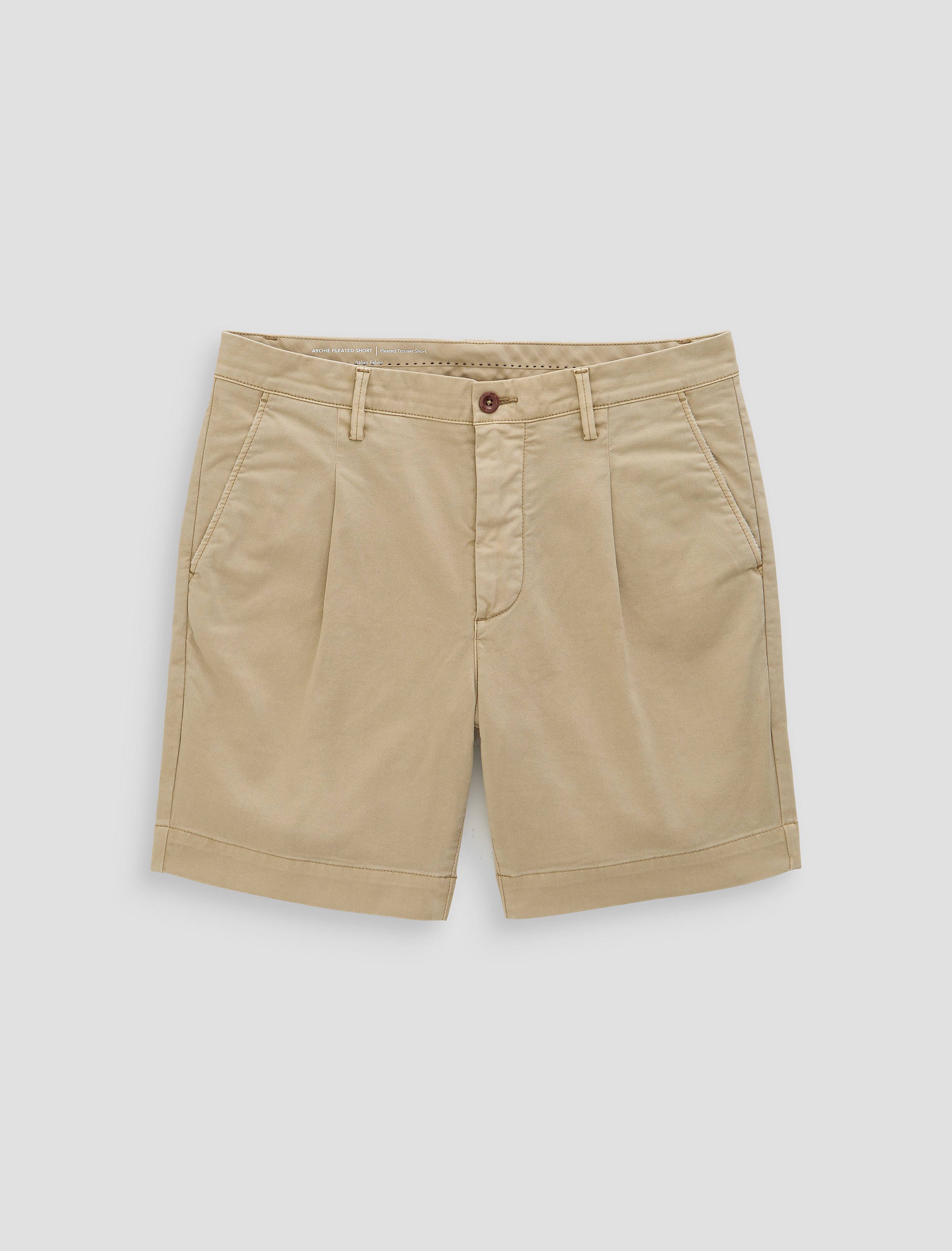 Archie Pleated Short